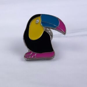 Tropical Toucan Enamel Pin/ Brooch